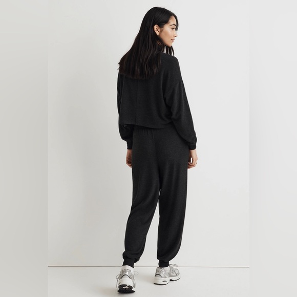 Madewell Brushed Jersey Jogger Pants - Picture 4 of 12